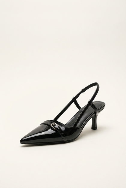 The Slingback Kitten Heel