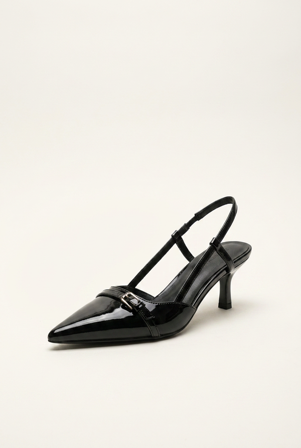 The Slingback Kitten Heel