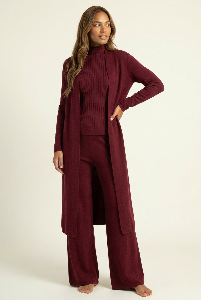 The Sunday-In Three-Piece Knit Set