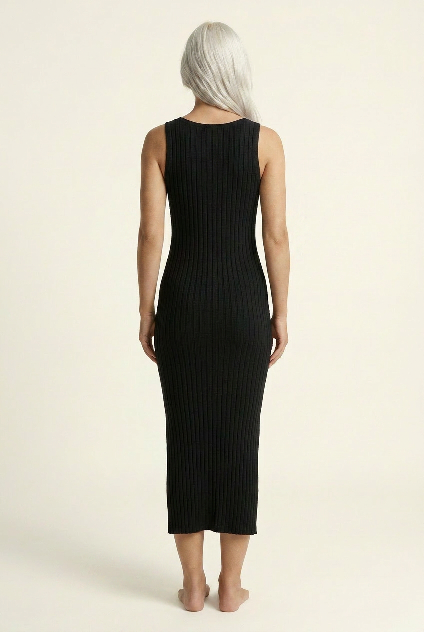 The Quiet Knit Column Dress