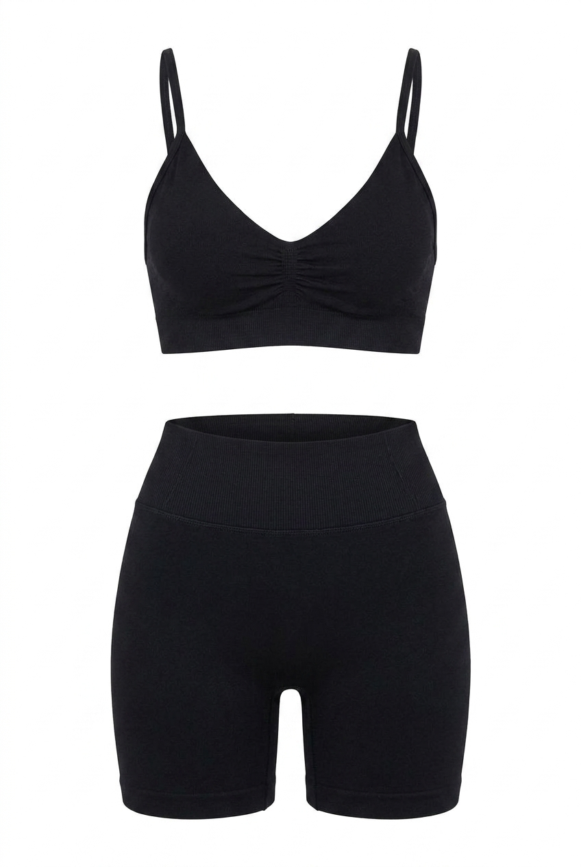 The Ruched Seamless Gym Set