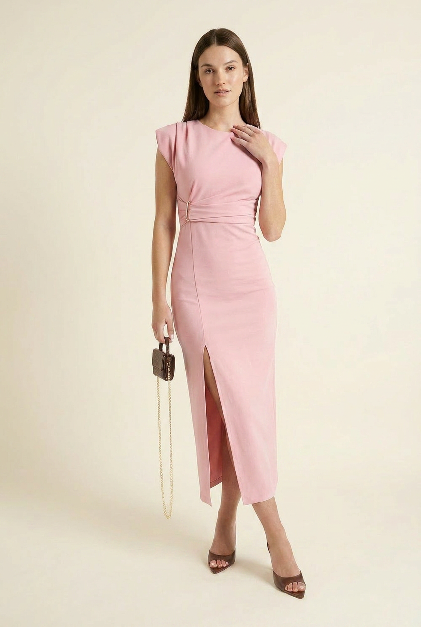 The Saturday Bloom Bodycon Midi Dress