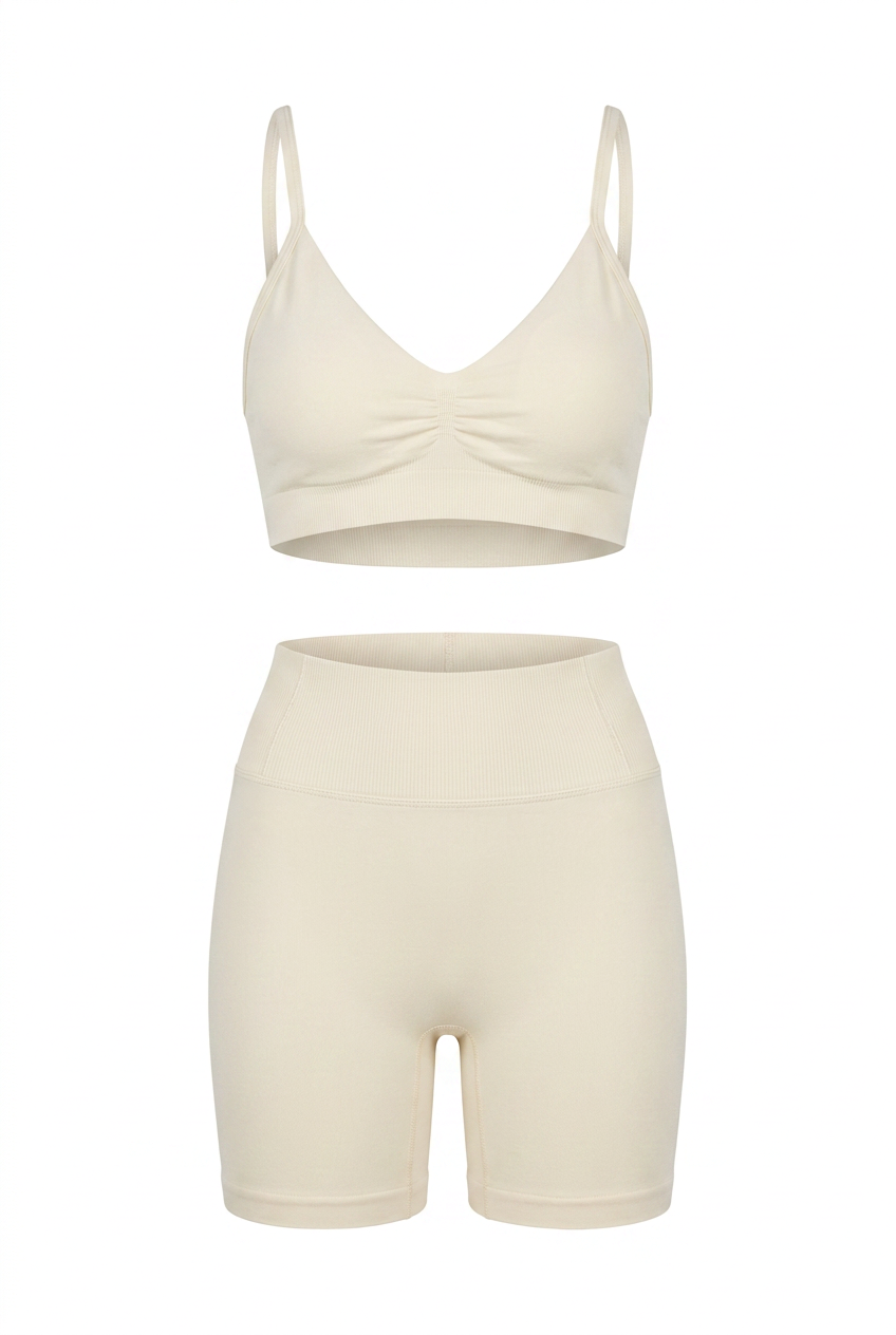 The Ruched Seamless Gym Set