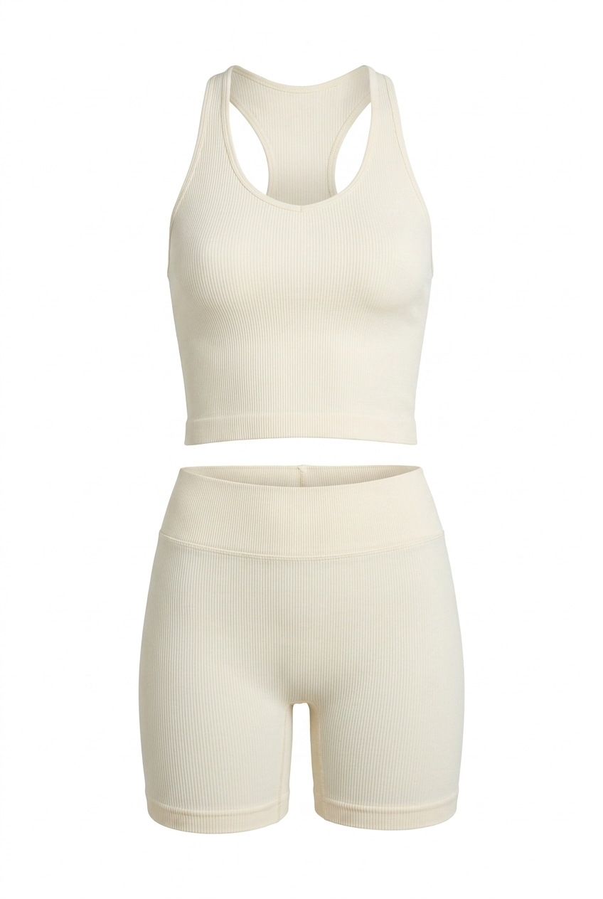 The Halter Vest Gym Set