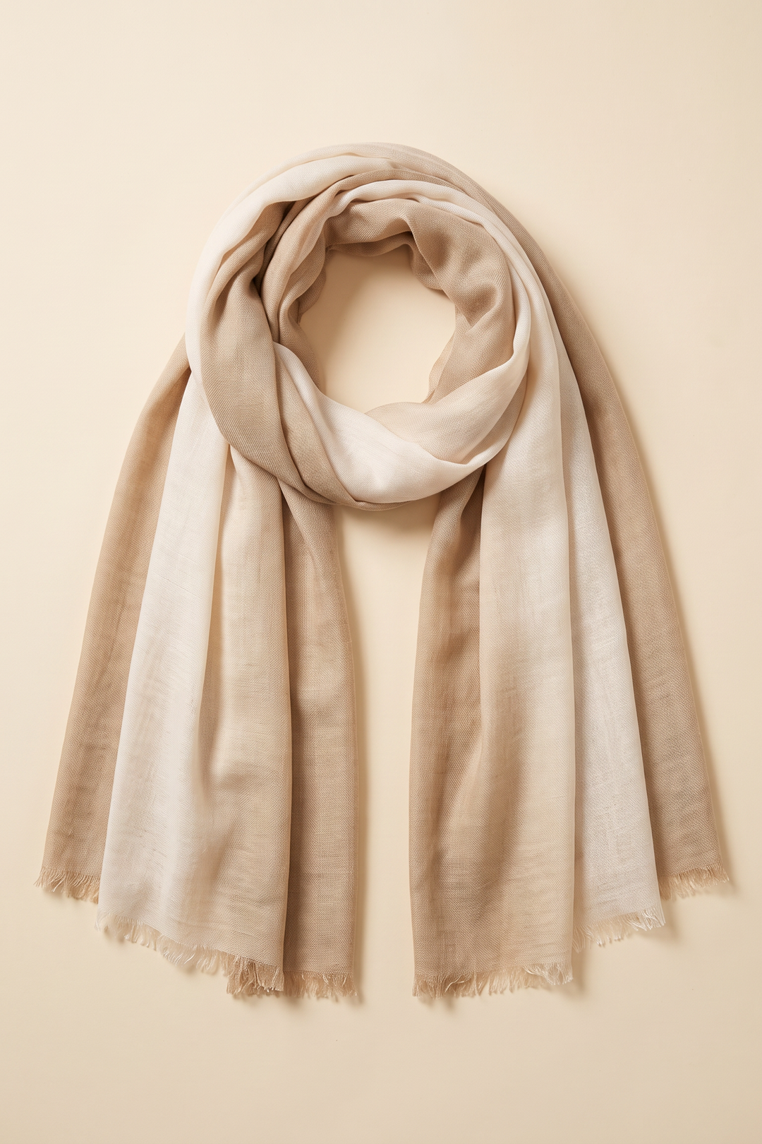 Dip dye pashmina