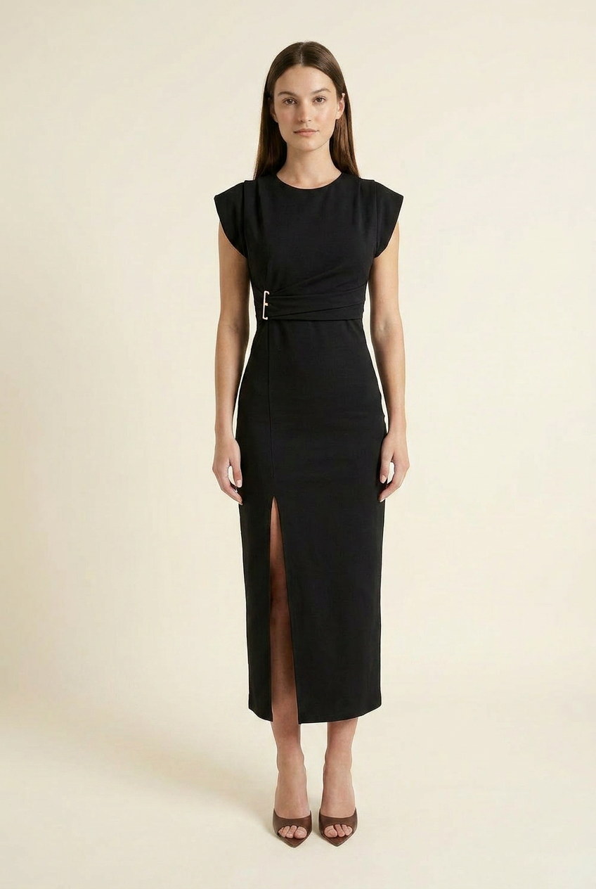 The Saturday Bloom Bodycon Midi Dress