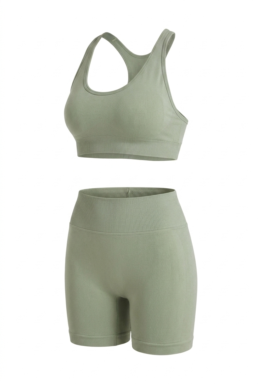 The Ruched Seamless Gym Set