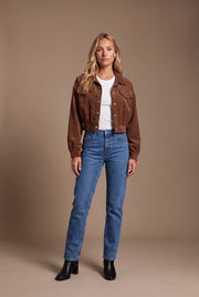 The Cropped Corduroy Jacket