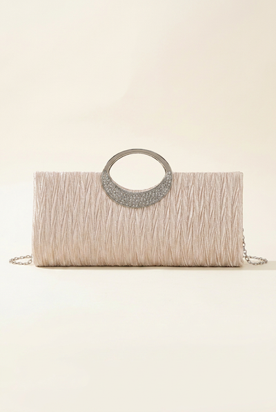 The Satin Box Clutch