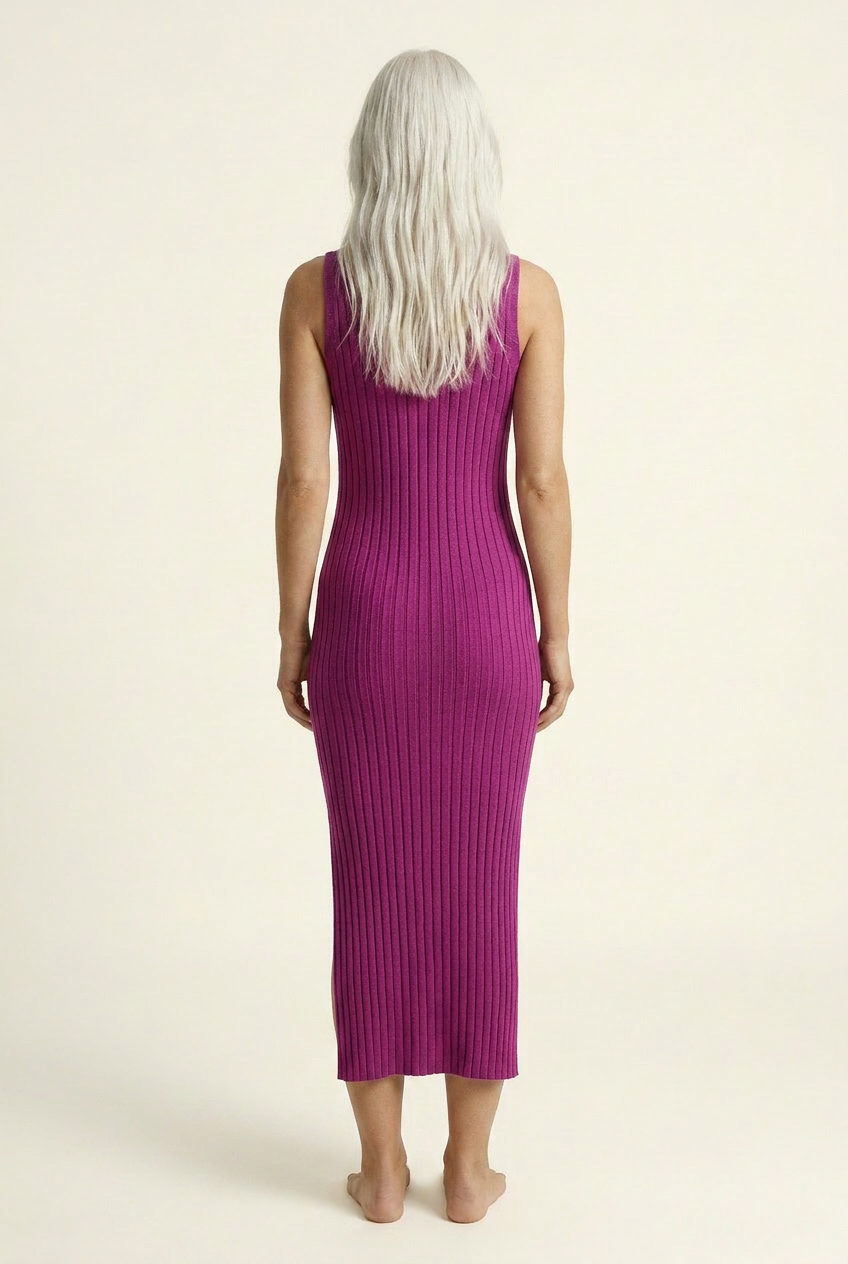 The Quiet Knit Column Dress