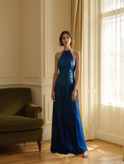 The Garden-Vow Corset Slit Maxi Dress