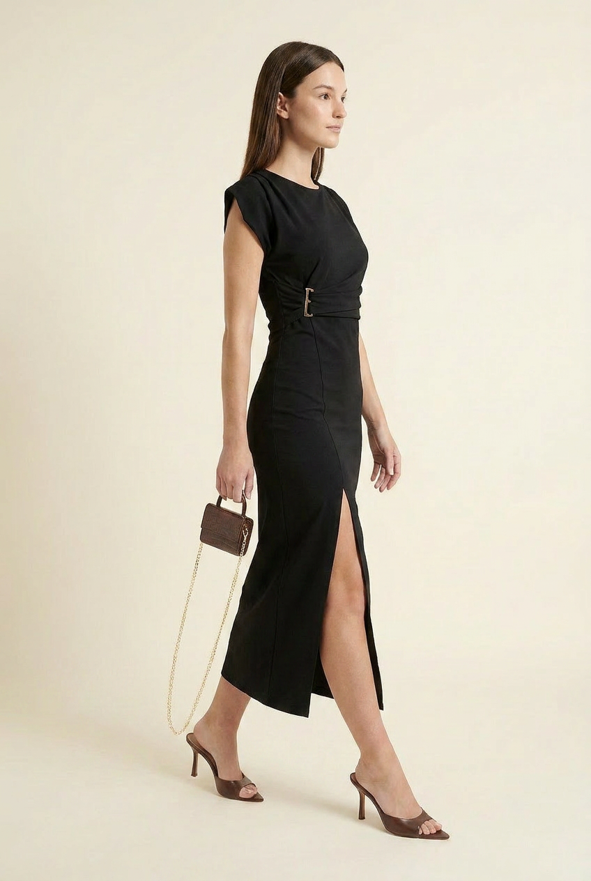 The Saturday Bloom Bodycon Midi Dress