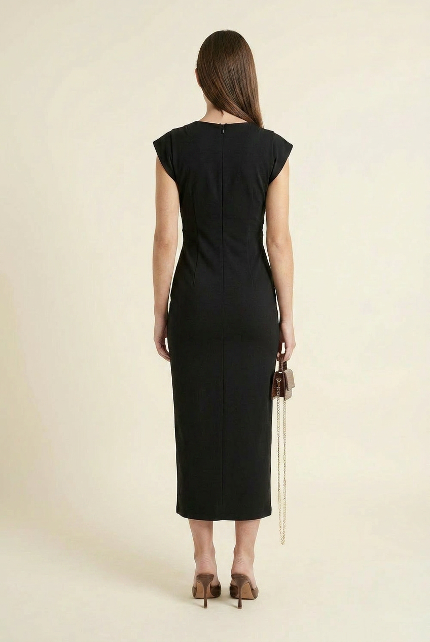 The Saturday Bloom Bodycon Midi Dress