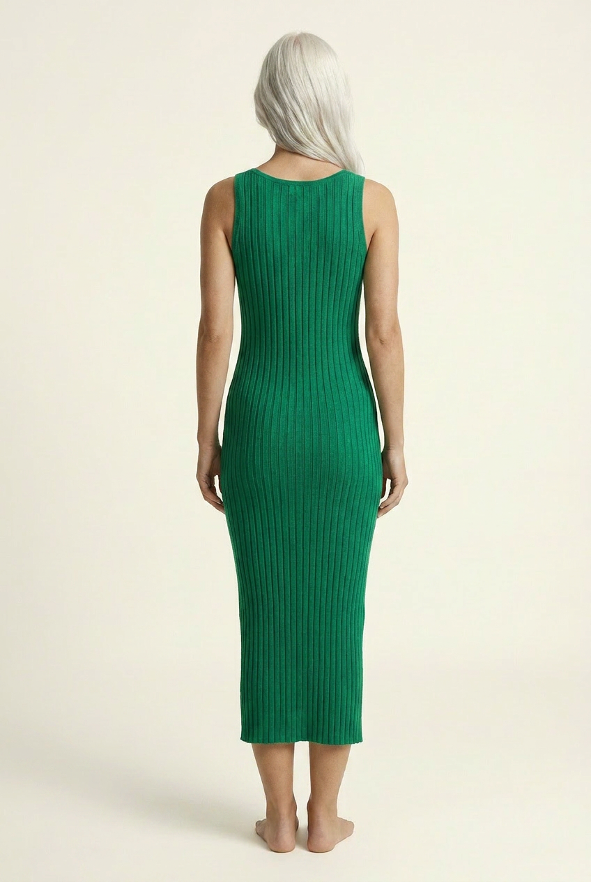 The Quiet Knit Column Dress