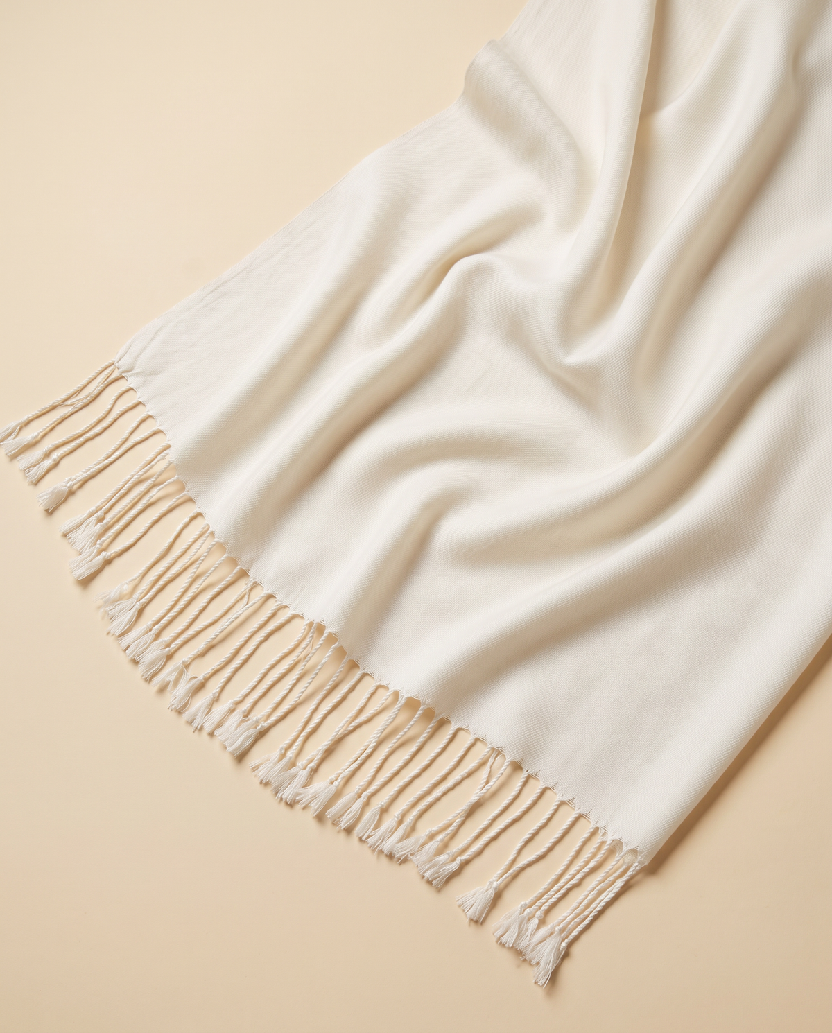 The Ivory Pashmina Shawl